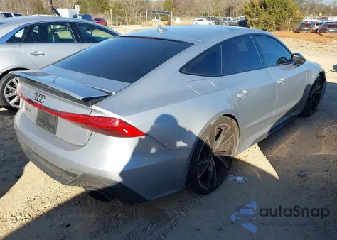 2021 Audi Rs 7 Sportback Tfsi Quattro Tiptronic from USA, damaged, VIN WUAPCBF26MN905722